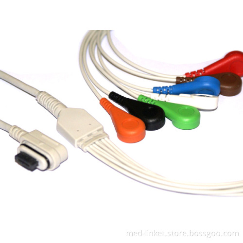 Holter Patient Cable & Lead Wire With Snap